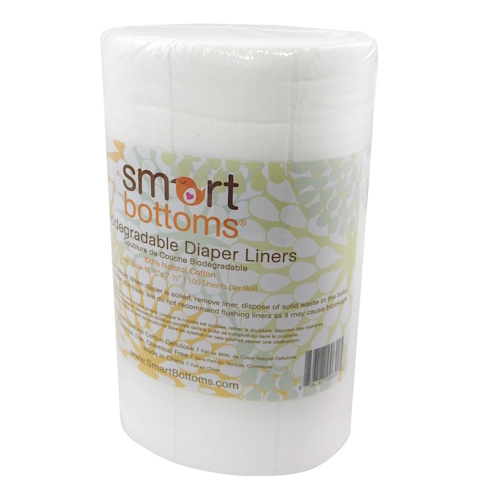 Voile de couche 100% coton (100 feuilles) – Smart Bottom