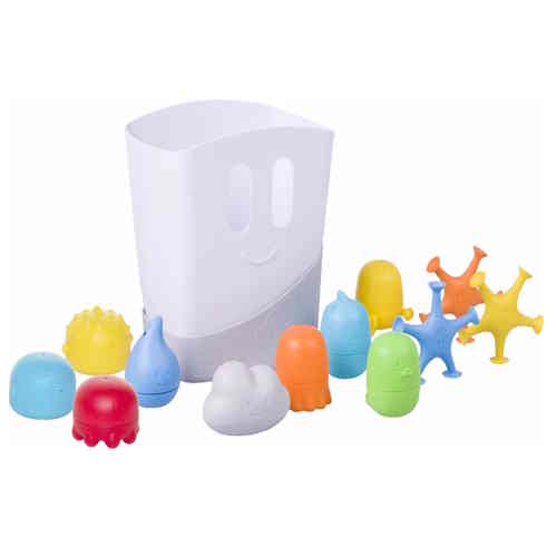 Set de jeux de bain avec rangement hygiénique- UBBI